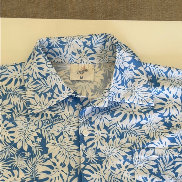 dodgers hawaiian shirt sga Size M - Picture 2 of 5